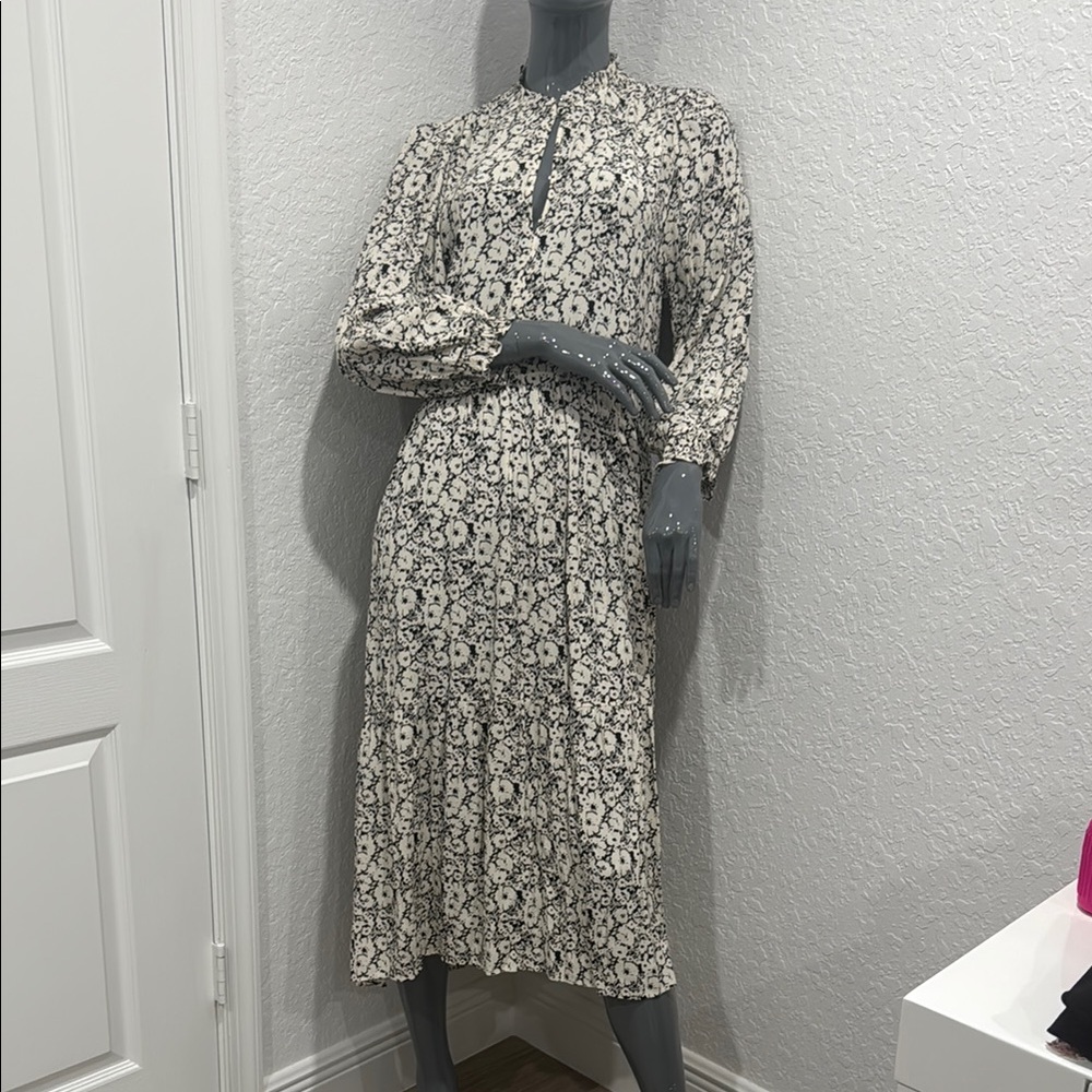 Floral Long Sleeve Dress